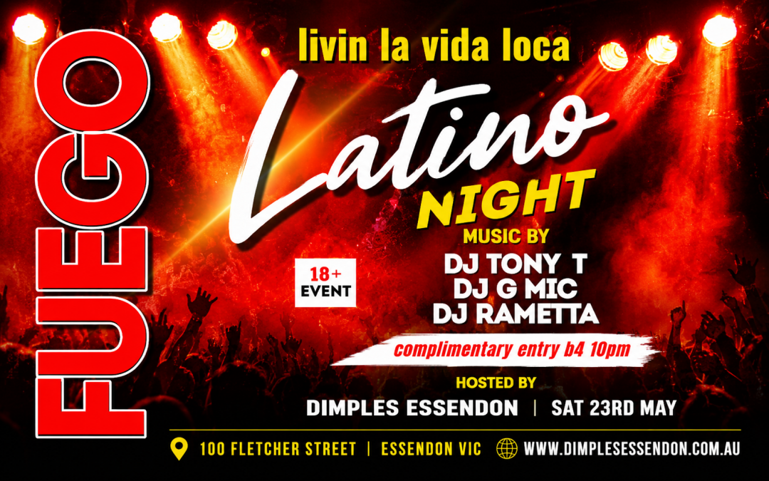 ‘LIVIN LA VIDA LOCA – LATINO STYLE