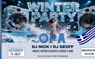 THE ULTIMATE GREEK CELEBRATION – ‘OPA’