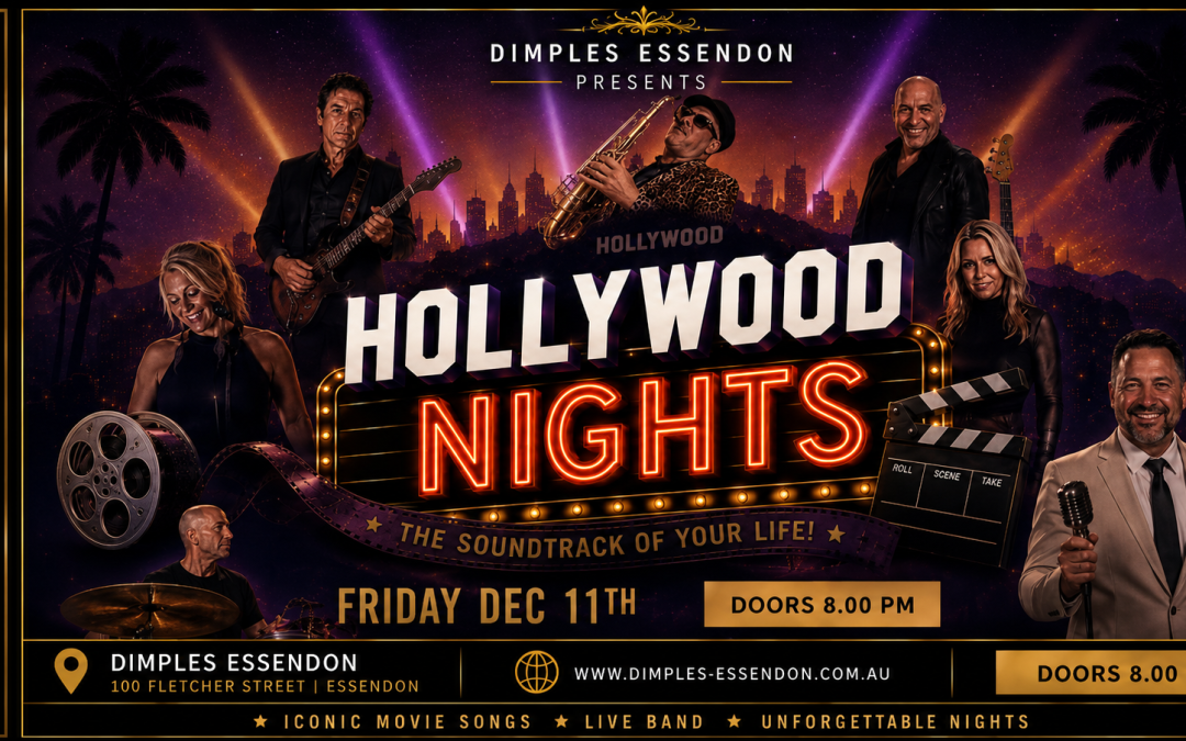 ‘HOLLYWOOD NIGHT’S’ – PERFORMING LIVE