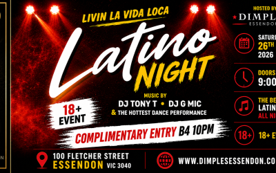 ‘LIVIN LA VIDA LOCA – LATINO STYLE’
