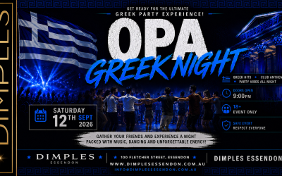 THE ULTIMATE GREEK CELEBRATION – ‘OPA’