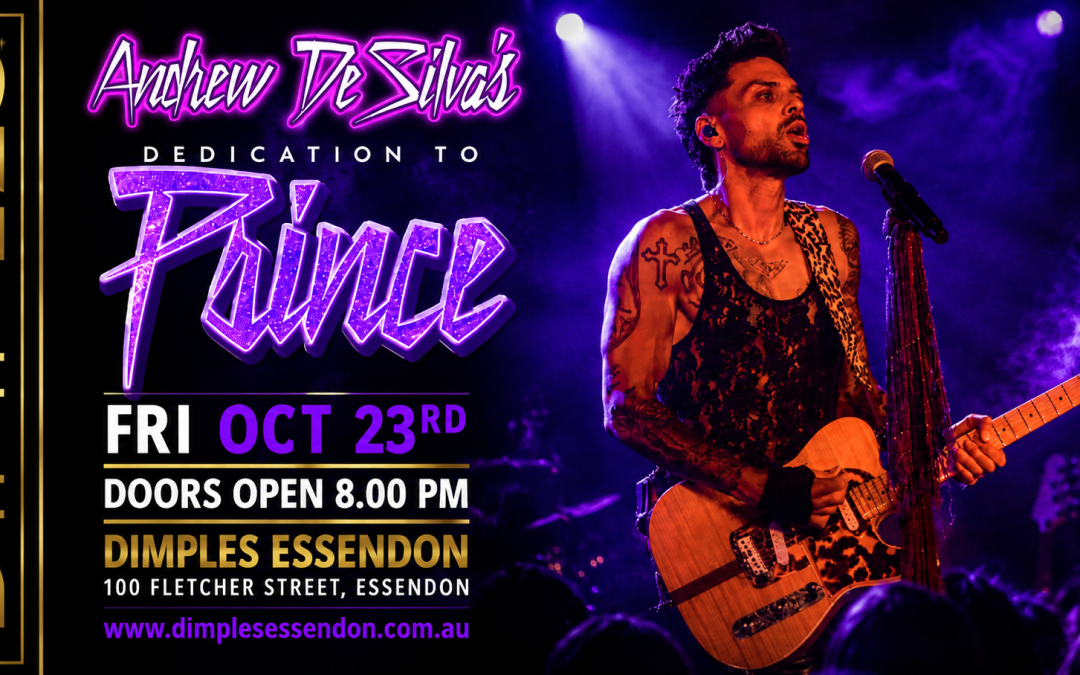 ‘PURPLE ONE’ – ‘PRINCE TRIBUTE STARRING ANDREW DE SILVA’
